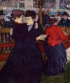 At the Moulin Rouge the Two Waltzers post impressionist Henri de Toulouse Lautrec